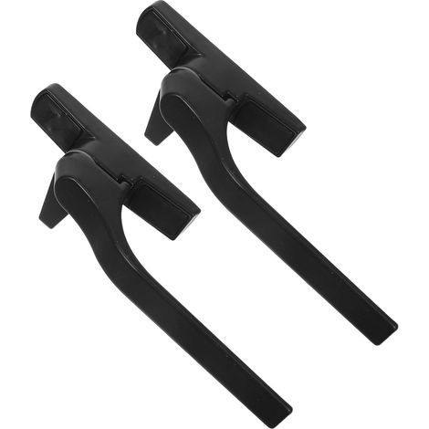 de porte coulissante droite Tofficu lot de 2 poignées noires