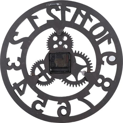 Horloge Murale Vintage Rétro Industriel Décor Maison Accessoire Suspendu Modèle Chambre Intérieur (1/5)