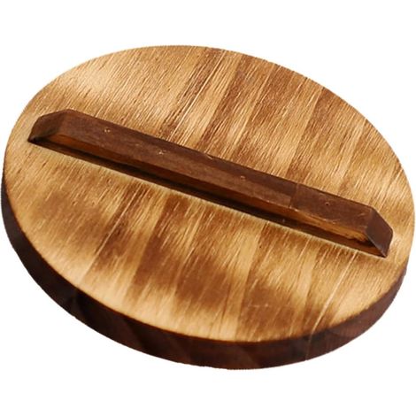 Couvercle rechange en bois naturel pour bouilloire, couvercle pour théière de table pour infusion maison