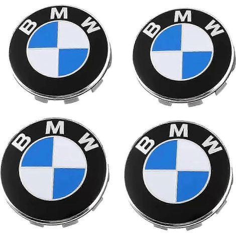 4 Stück BMW-Radnabenkappen 68 mm (1/3)