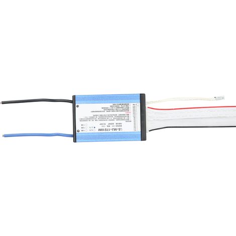 Carte de protection universelle pour batterie lithium 3,7 V 30 A 14S-17S avec BMS d'équilibrage et protection multiple (1/5)