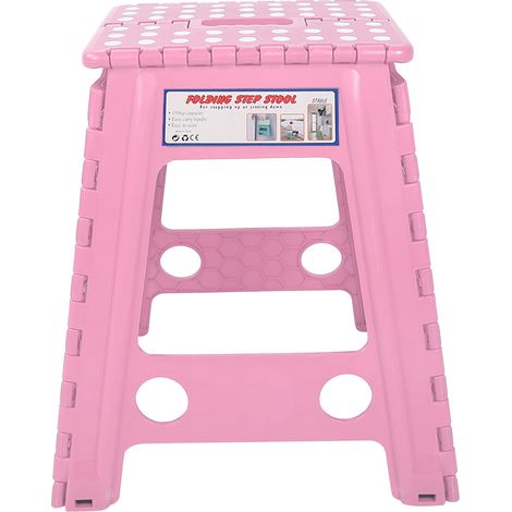 Tabouret Pliant - Chaise Légère En Acier Avec Surface Antidérapante - Pour Intérieur Et Extérieur - 1 Pièce (1/5)