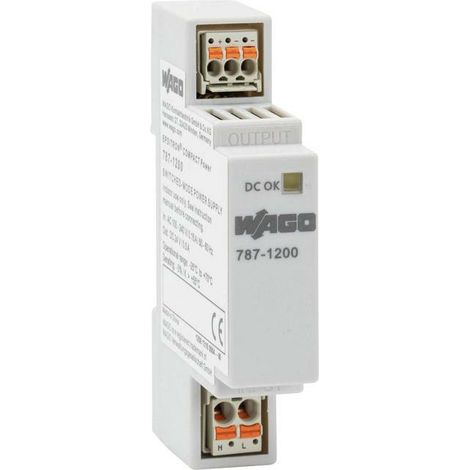 [NEUWERTIG] B-Ware Wago 787 1200 Hutschienen Netzteil (Din Rail) 0.5 A Messtechnik Stromversorgung