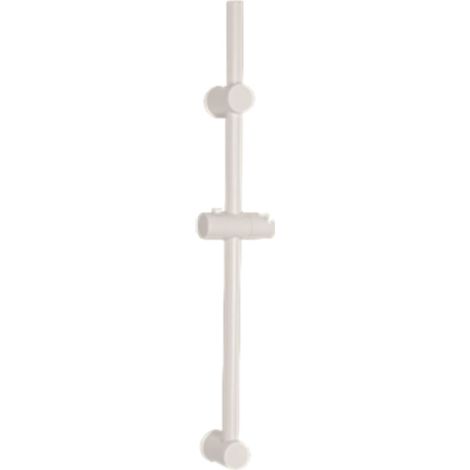 STEDO Brausestange Roma 650 mm - matt weiß - einseitig variable Wandhalterung