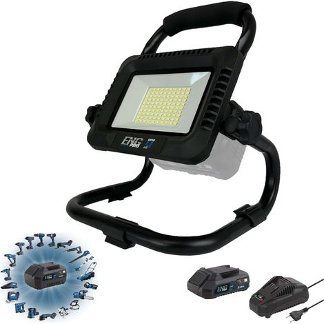 Faretto da lavoro a LED - Linea professionale ONE4ALL 20V - 1 batteria 2.0Ah (1/5)