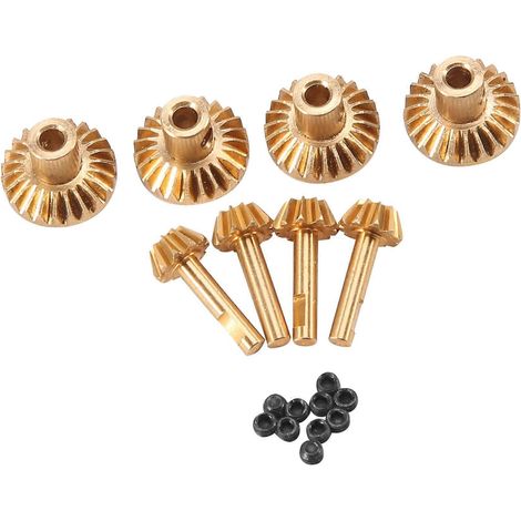 8Pcs Brass Axle Gear Drive Shaft Gear for C14 C24 B24 B36 MN D90-- (1/5)