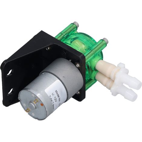 Pompe péristaltique résistante à la corrosion, pompe de titrage à haut débit, tube BPT, 700 ml/min, 12 V CC, 600 mA (1/5)