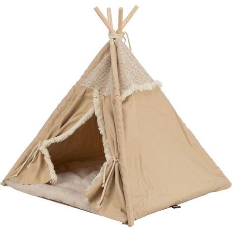 Trixie Tipi Boho Hundebett Beige (1/5)