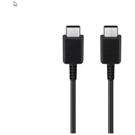 Neues originales Samsung C-C-Kabel, 1,8 m, 3 A, 25 W, schwarz (GH39-02050A), Großpackung