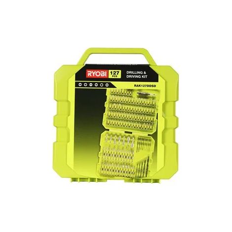 Ryobi RAK127DDSD Set 127 Bits 1/4" Esagonale Punte Trapano Avvitatore (1/8)