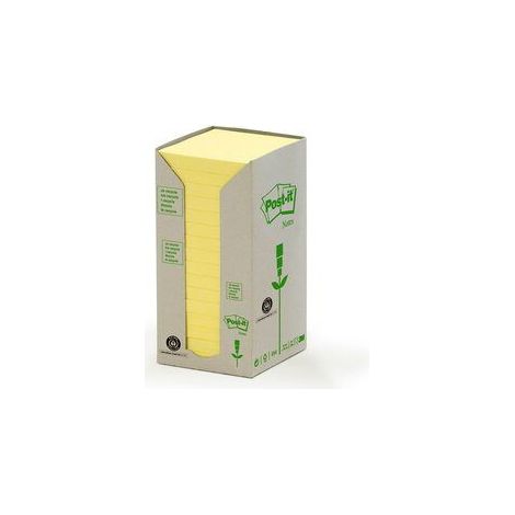 Post-It FT510110347 pouch autoadesiva Quadrato Giallo Autoadesivo