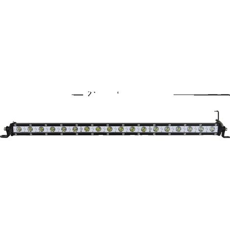 Barre lumineuse LED, motif de faisceau combiné, boîtier en aluminium durable, 20in Faisceau Spot (1/2)