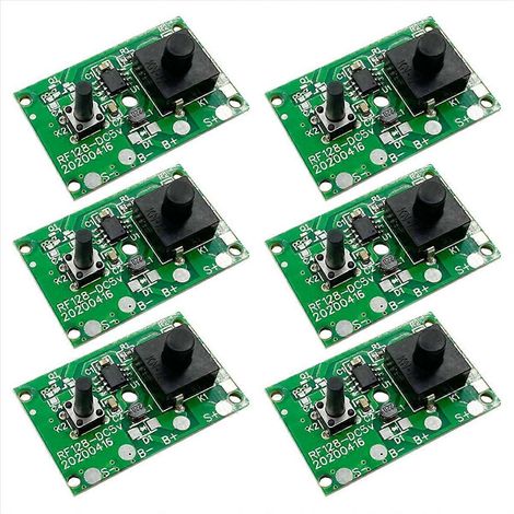 Carte de circuit imprimé de commande pour guirlande de lampes solaires 1,2 V avec interrupteur (1/5)