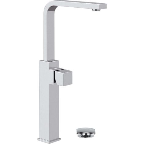 Miscelatore lavabo alto remer con canna orientabile design moderno (1/2)