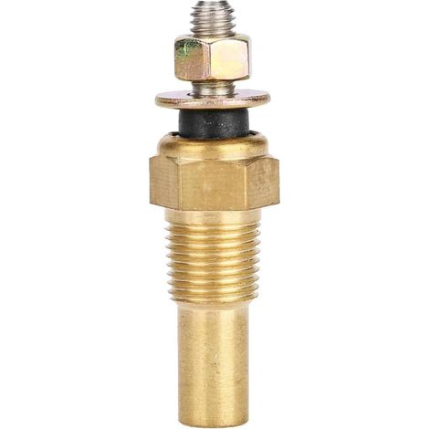 Capteur De Température Eau Huile, Sonde Universelle Moteur 0-150°C Filetage 1/8" NPT Pour Liquide Refroidissement Huile Transmetteur Électrique En Laiton (1/5)