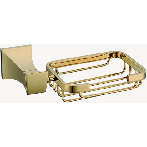 Seifenschale Wandkorb Golden - Chloe