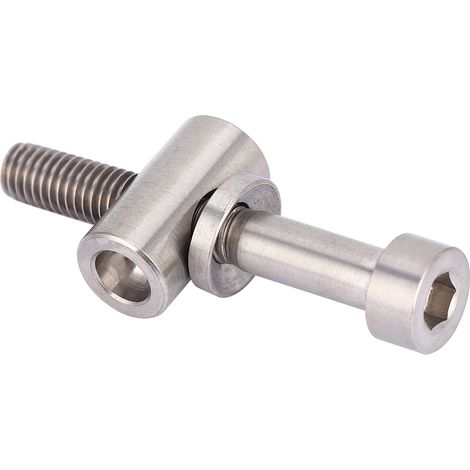Vis à tête ronde fixe en alliage de titane M5x30/35/40 mm pour tige de selle de vélo (Titane M5x35) (1/5)