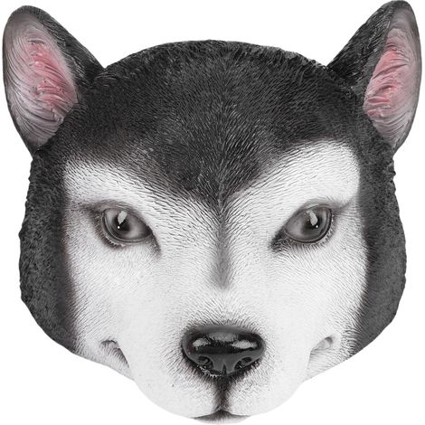 Tête de chien flottante Résine Réaliste Décoration étang jardin (1/5)