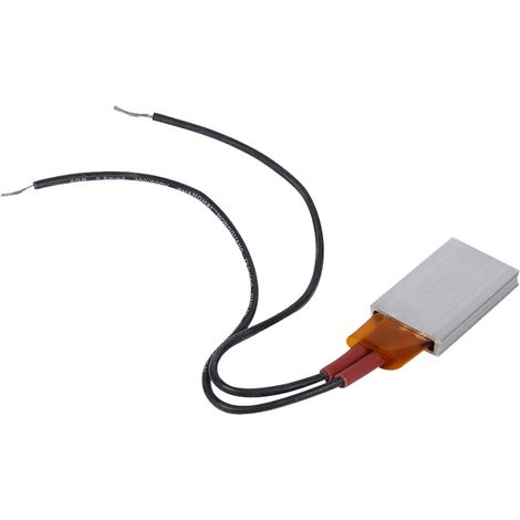 Plaque chauffante thermostatique en céramique avec boîtier en aluminium, 12 V CA/CC, température constante de 80 °C. (1/5)