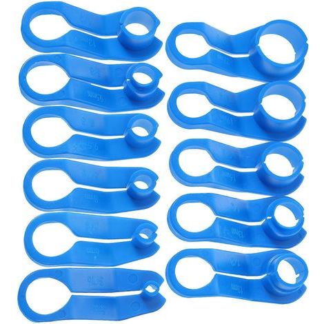 Werkzeugset zum Entfernen von Fluor- und Kraftstoffleitungen aus Kfz-Klimaanlagen (1 Set) – 7,00 x 2,50 x 2,30 cm – Blau (1/3)