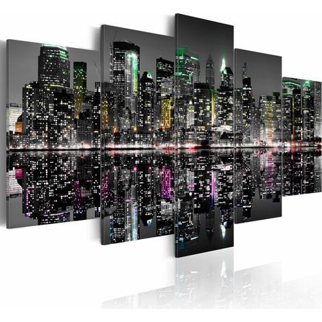 Tableau accents caches de new york - 200 x 100 cm (1/4)