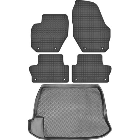 Volvo S60 II Limousine (2010–2018) – Set: Gummifußmatten + Kofferraummatte (1/5)
