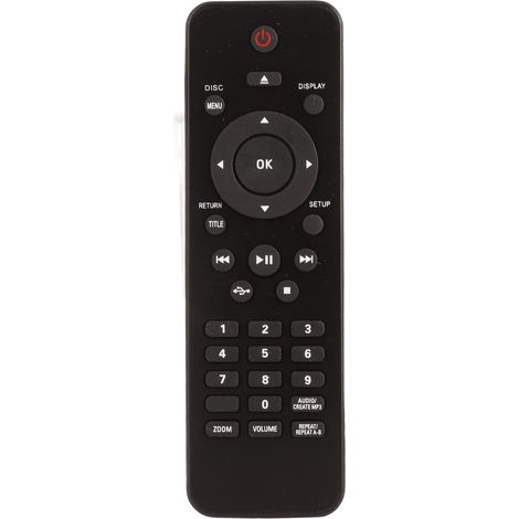 Télécommande de Remplacement pour Lecteur DVD Philips DVP5982C1/37B et DVP3350K (1/5)