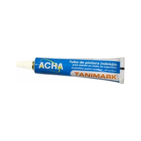 ACHA marcador tinta indeleble blanco 50ml , 0UNIDADES , ACHA marcador tinta indeleble blanco 50ml , 0UNIDADES (1/5)