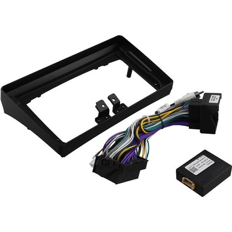 9-Zoll-Einbaurahmen für 2DIN-Android-GPS-Autoradios für Peugeot 407 (2004–2009) – Montagesatz (1/5)