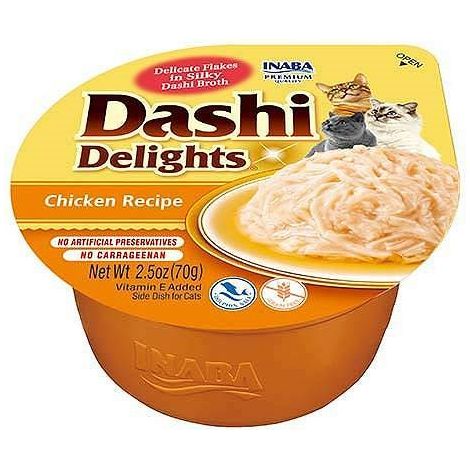 Friandises pour chats INABA DASHI DELIGHTS MÉLANGE DE SAVEURS 24x70g