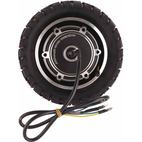 Moyeux moteur 10 pouces 36V‑60V 350W‑1500W kit conversion propulsion électrique pour moto VTT vélo trottinette