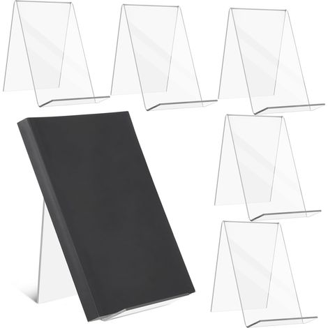 Piece Acrylic Stand for Magazines and Brochures Transparent
