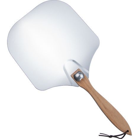 Pelle à pizza 65369 avec poignée amovible - Pelle de 30,5 x 30,5 cm avec poignée pliable - Pelle en aluminium pour four à pizza fait maison (1/5)