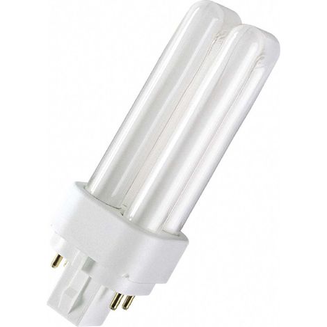 Osram Kompaktleuchtstofflampe DULUX D/E - G24q, 830 Warmweiß - 26W