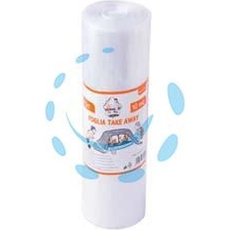 FOGLIA POLIETILENE MINI PRIMA SCELTA TRASPARENTE - mt.4x10 - 80my