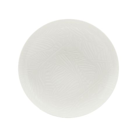 Saturnia Collezione Breath Piatto Fondo D 22 Cm H 4,2 Cm Porcellana Siviglia Decorata