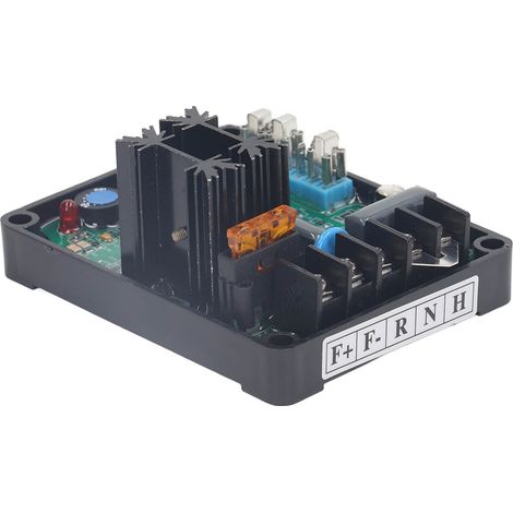 Régulateur Automatique de Tension Module AVR Stable Résistant à la Chaleur ABS pour Générateur 100‑260VAC (1/5)