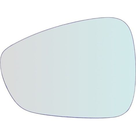 Vetro specchio nudo adesivo lato sx-guidatore per citroen c4 grand picasso ii (1/5)