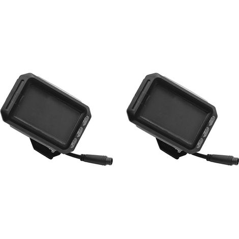 Deux tableaux de bord LCD pour scooters électriques japonais, 36V-60V, avec affichage de la puissance et de la vitesse. (1/5)