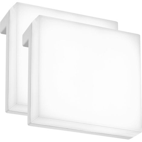 2er Set LED Spiegelleuchte LED Spiegellampe Badlampe IP44 Klemmbar Bad