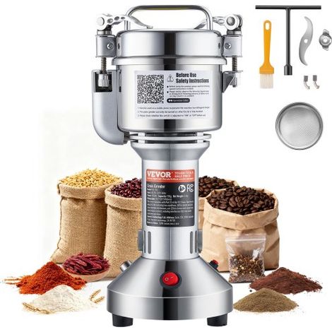 Moulin à Épices Électrique 150 g Broyeur à Grains Commercial 850 (1/5)