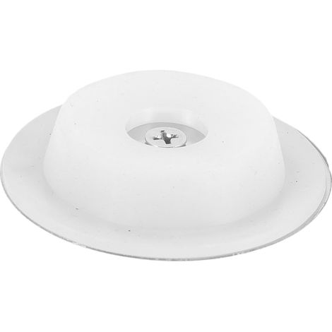 Bouchon de baignoire - 42-44 mm - inox/silicone - anti-fuite (1/5)