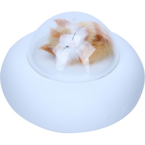 Veilleuse tactile en silicone rechargeable 7 couleurs LED, veilleuse décorative pour la maison, chat (1/5)