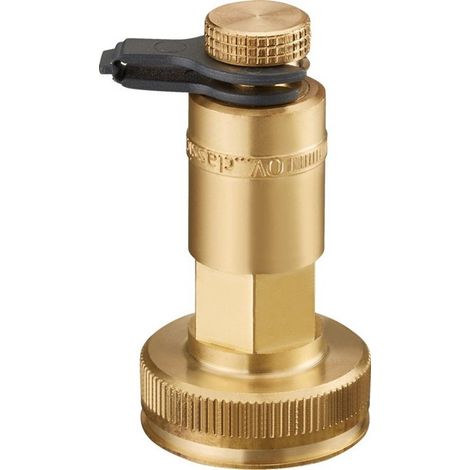 OVENTROP Adattatore di misurazione con tecnologia di misurazione Classic e filettatura interna G 3/4, per il collegamento a utensili di scarico e riempimento e a rubinetti KFE, 1060298