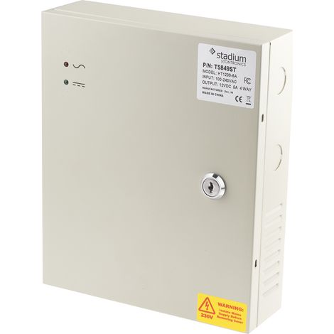 Alimentation à découpage intégrée, RS PRO 60W, 4 sorties à 12V c.c. 5A ( Prix pour 1 ) (1/2)