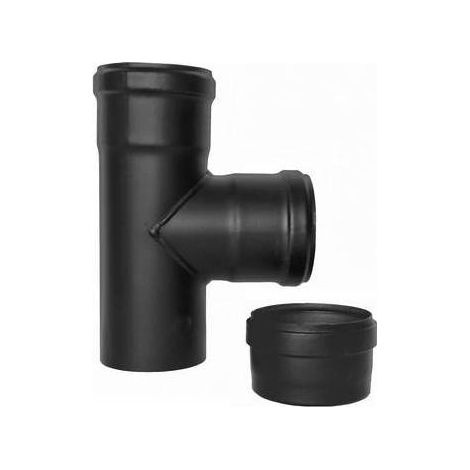 RACCORDO A T 90° FFM PELLET SMALTATO Misura: Diam. 80