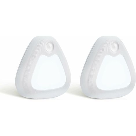Kids Night Light [2 Pack] Motion Sensor LED Light with Magnetic Base (Battery Powered) Nursery/Toilet/Entryway/Staircase/Hallway/Passage (Cool White Light)