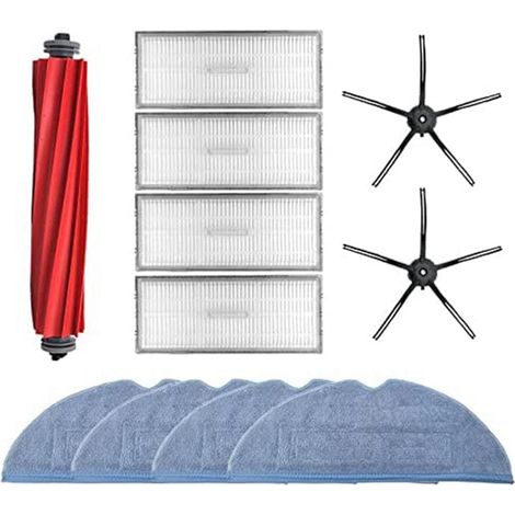 Kit de pièces de rechange pour aspirateur robot Xiaomi Roborock S7 T7S T7 : brosse principale, lingettes de nettoyage et filtre. (1/3)