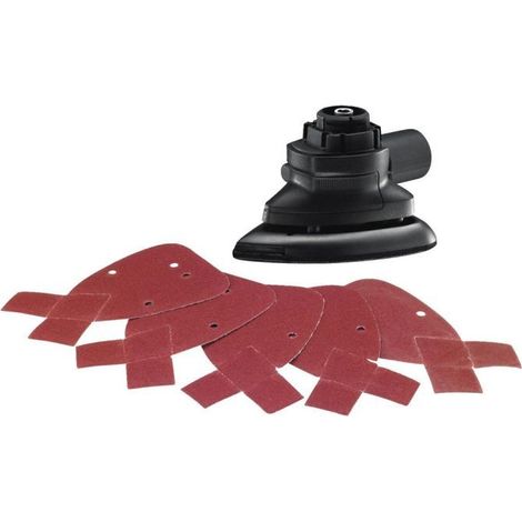 BLACK+DECKER Ponceuse De Détail Sans Fil 12 V - BDCDS12S1-QW - Plateau Triangulaire 89 mm - 1 Abrasif Maille - Sac de Rangement (1/5)
