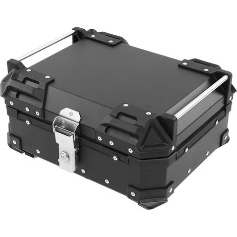 Coffre à bagages moto avec fond et doublure amovibles, grande capacité 28 L, antichoc, remplacement pour Suzuki (1/5)